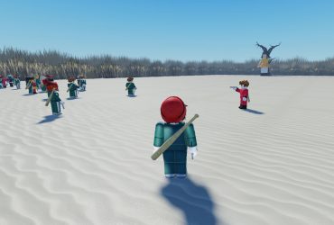 Žebříček a výhra všech zápasů Roblox Squid Game