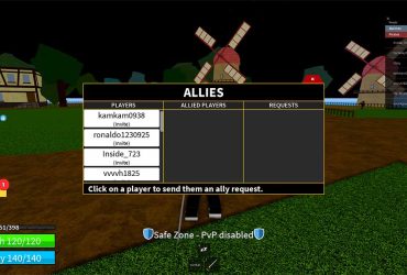 Forma draka v Blox Fruits: Jak umožnit hráčům, aby se na vás svezenili a jezdili.