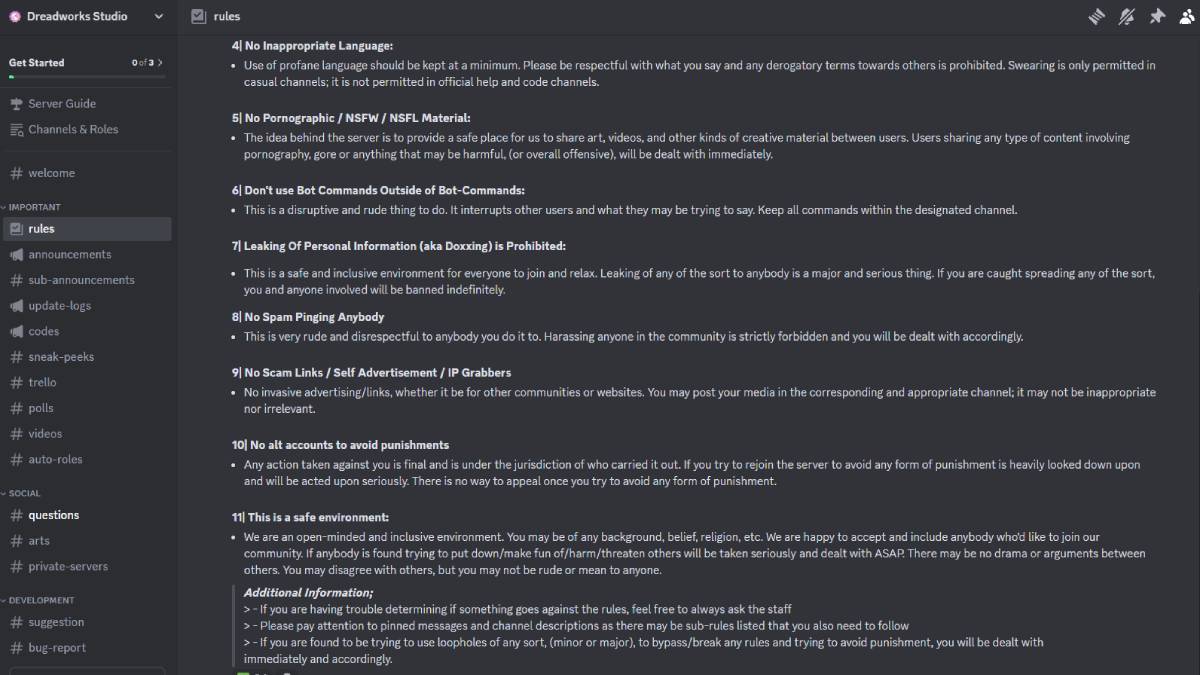 Exiled Discord Server