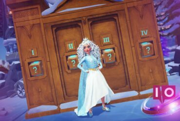 Vyřešte hádanku sloupu na Zimním plovoucím festivalu v Disney Dreamlight Valley
