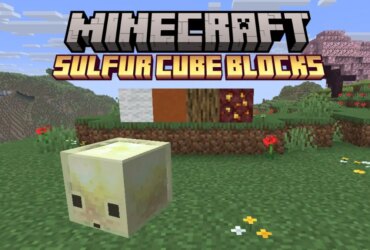 Úplný seznam bloků, které Sulfur Cube Mob jí v Minecraftu